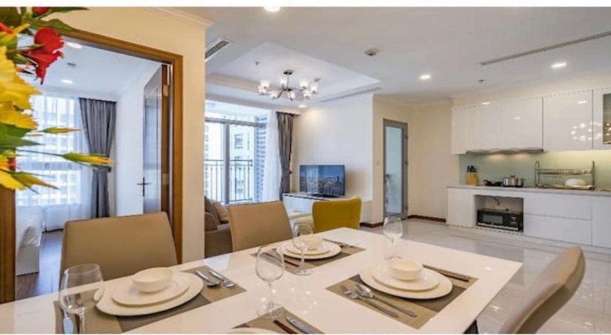 Vinhomes Central Park Apartment Landmark Can Ho Dv โฮจิมินห์ซิตี้ ภายนอก รูปภาพ