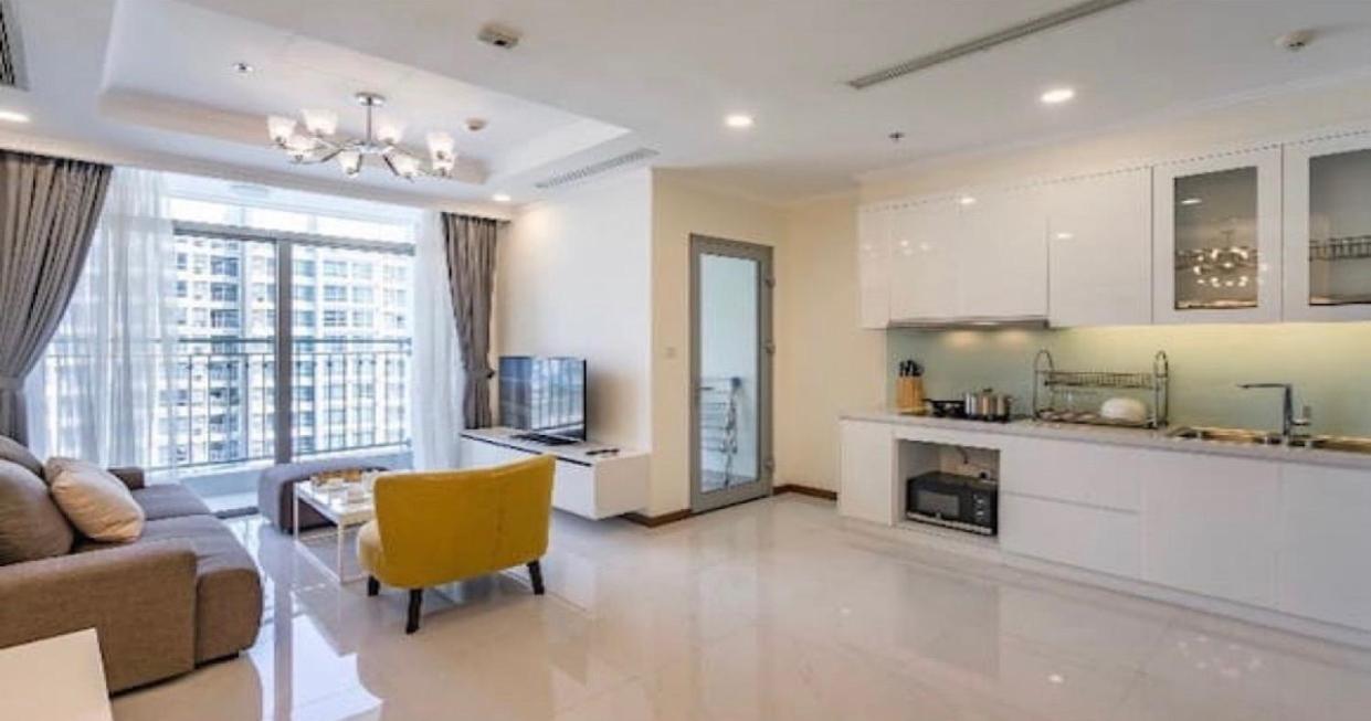 Vinhomes Central Park Apartment Landmark Can Ho Dv โฮจิมินห์ซิตี้ ภายนอก รูปภาพ